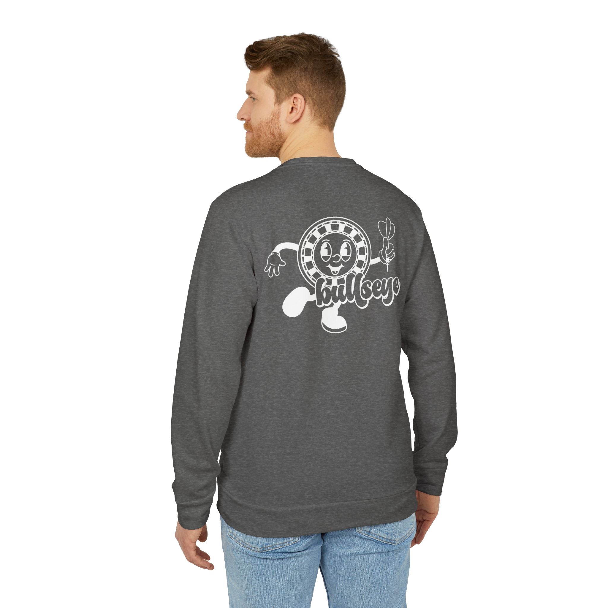 adidas Darts Bulls Eye Back Print Unisex Sweatshirt