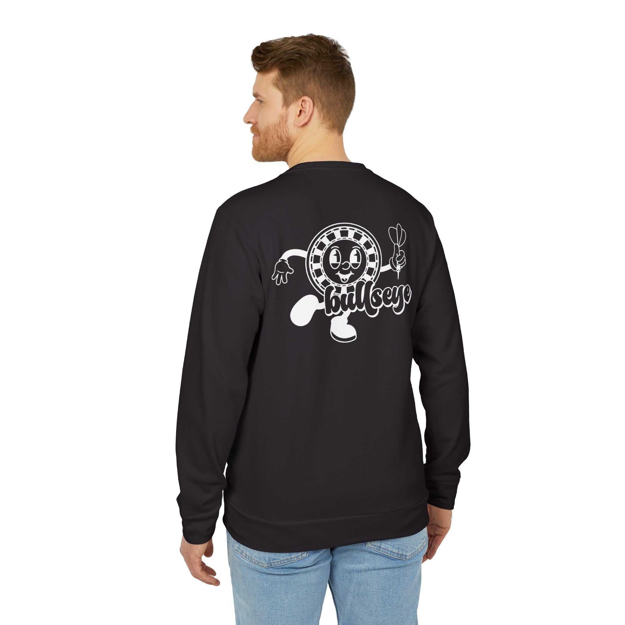 adidas Darts Bulls Eye Back Print Unisex Sweatshirt