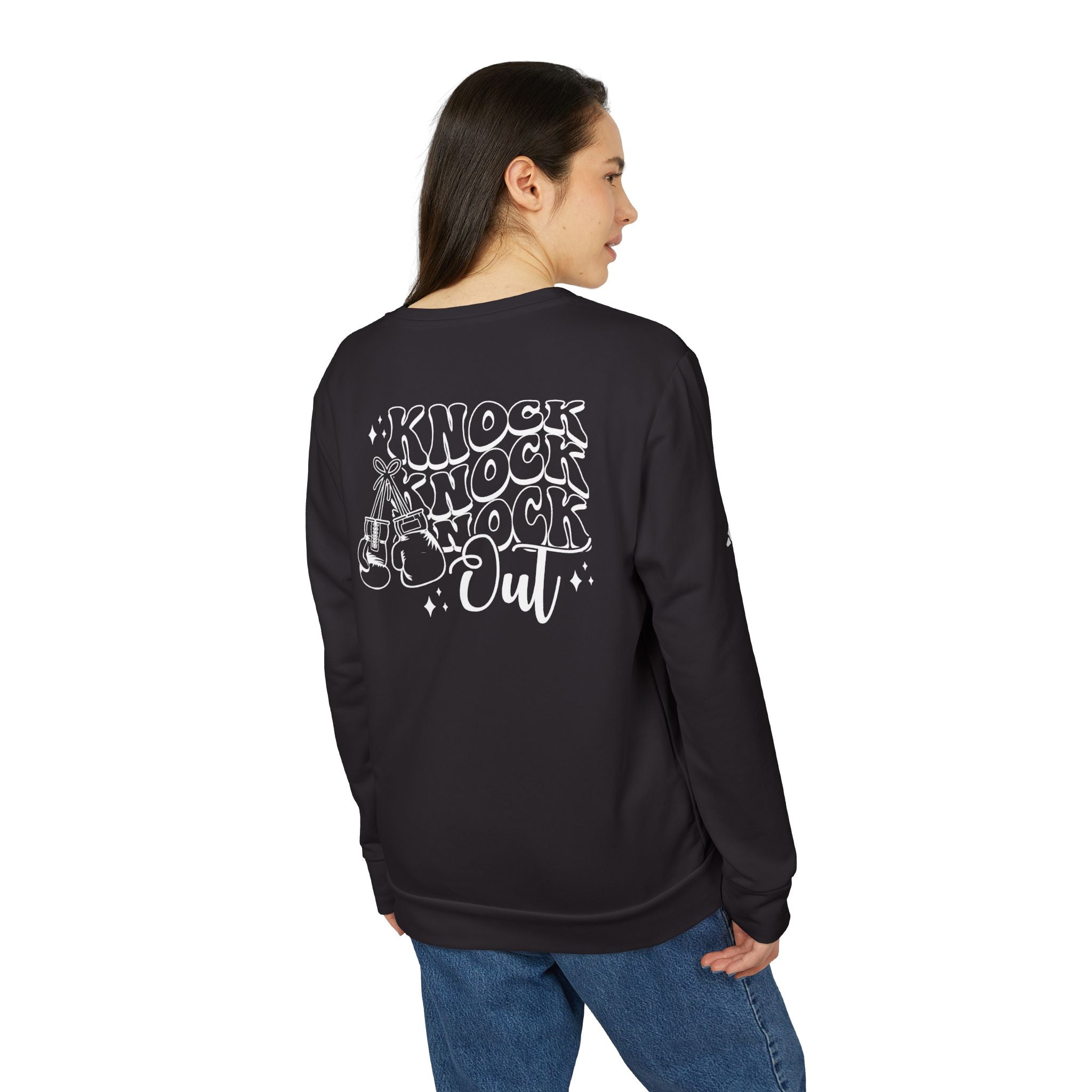 adidas Boxing Knockout Back Print Unisex Sweatshirt