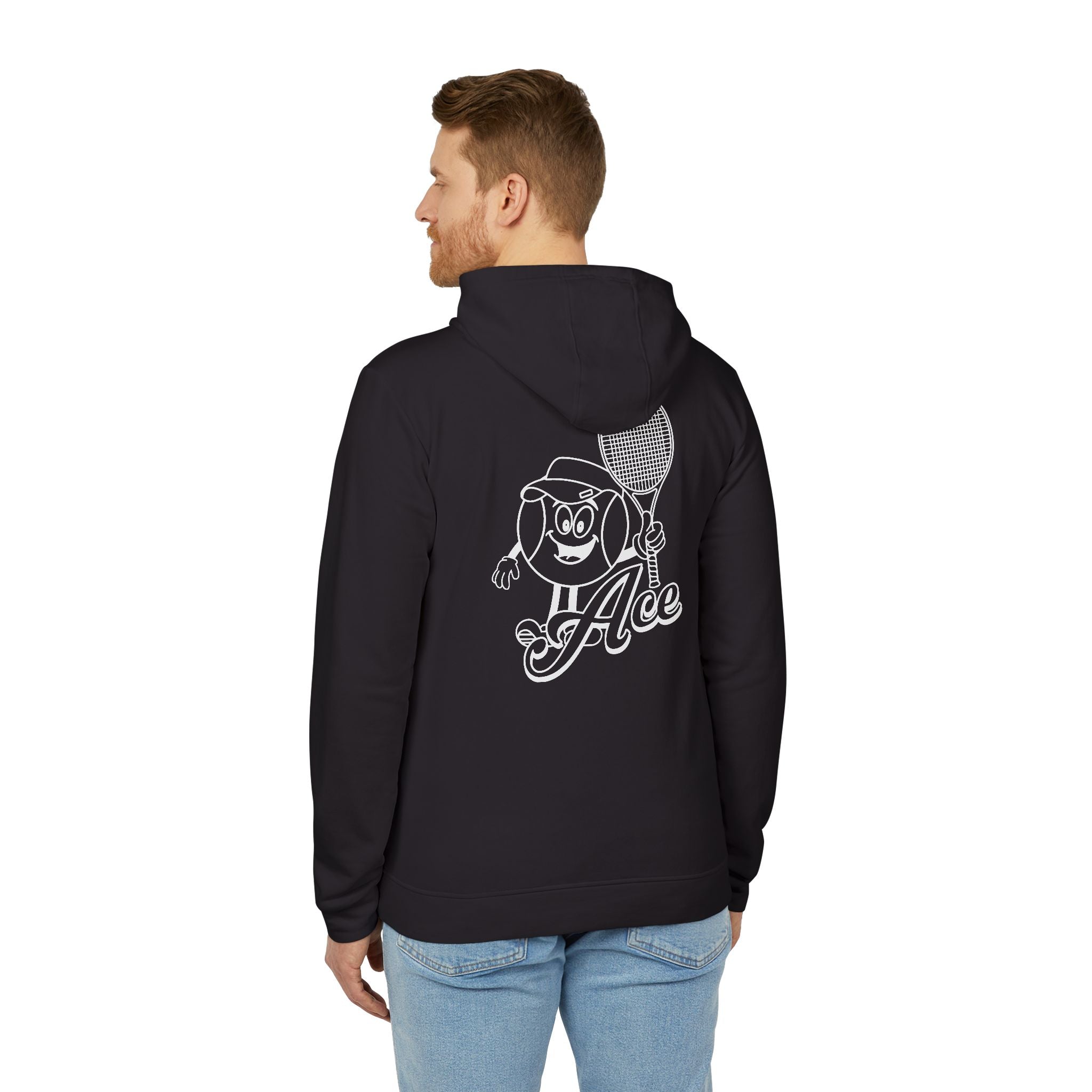 adidas Tennis Ace Back Print Unisex Hoodie