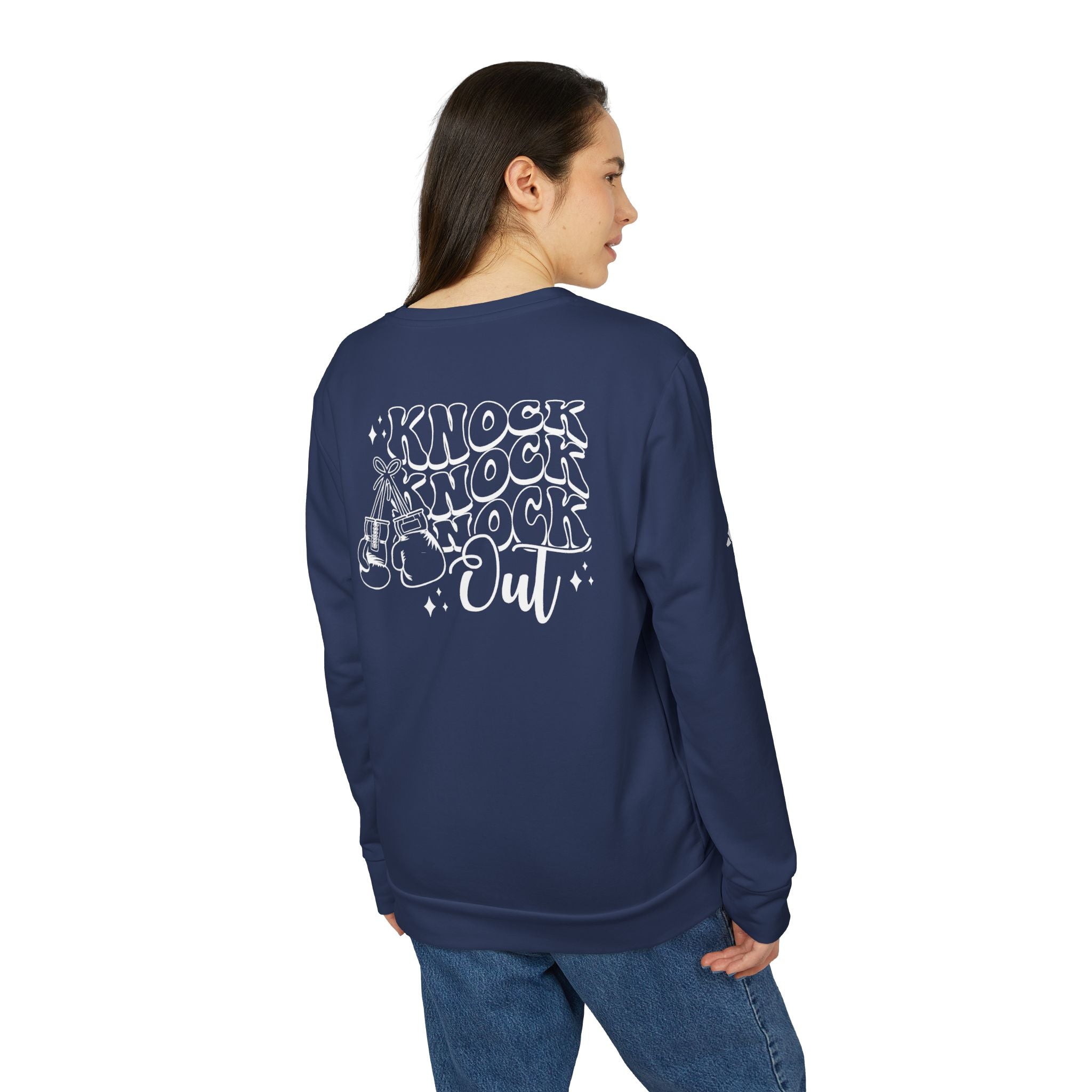 adidas Boxing Knockout Back Print Unisex Sweatshirt