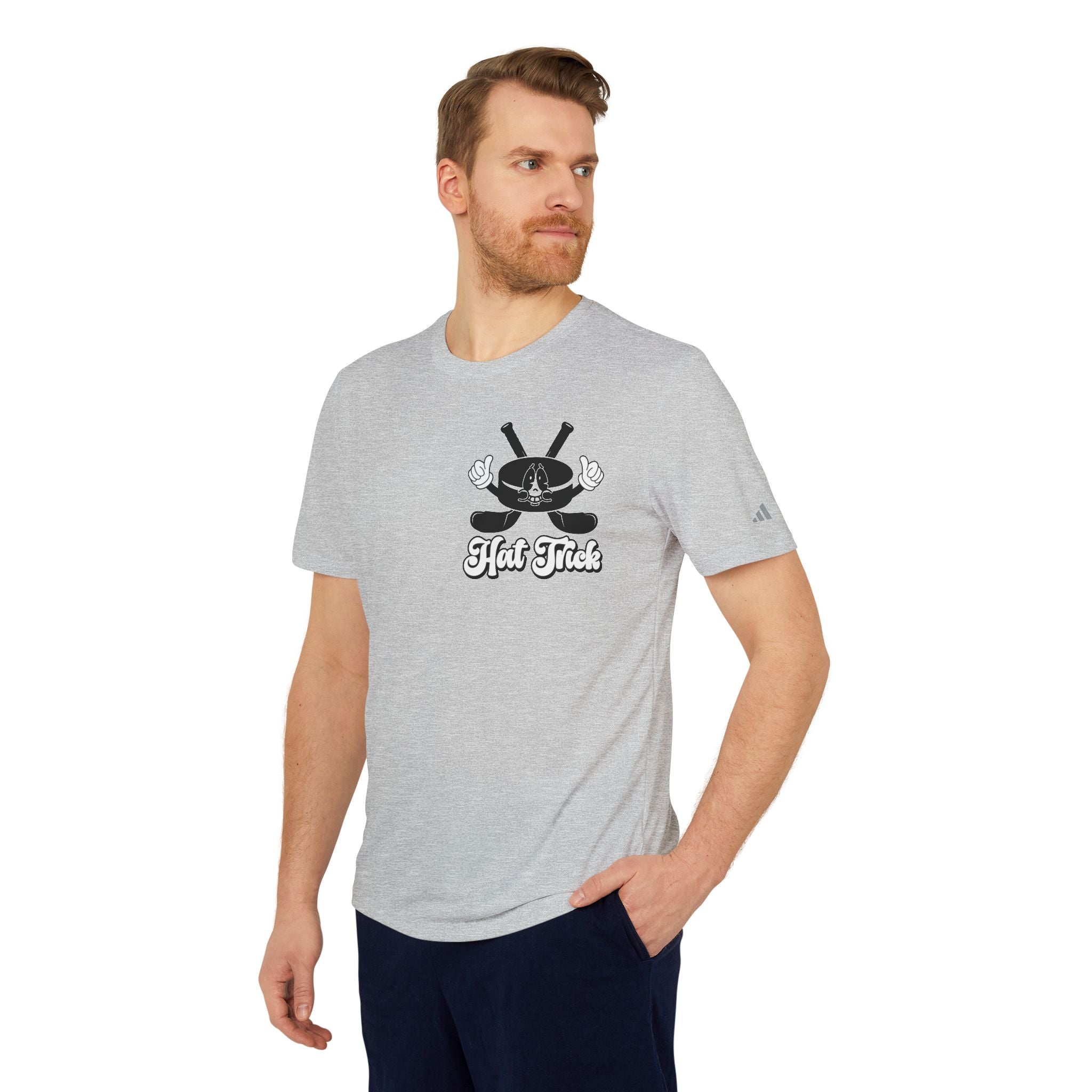 adidas Ice Hockey Hat Trick Unisex Sport T-shirt