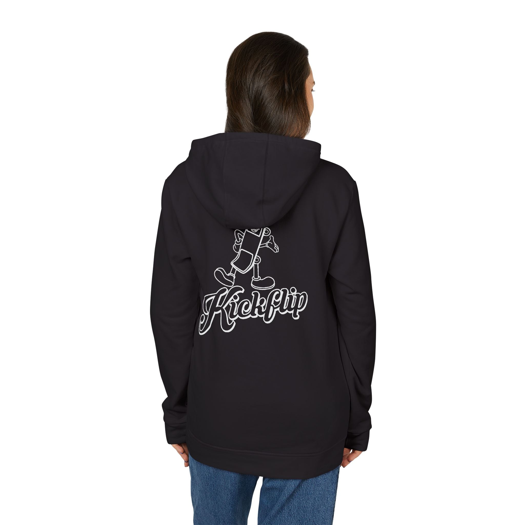 adidas Skateboarding Kick Flip Back Print Unisex Fleece Hoodie