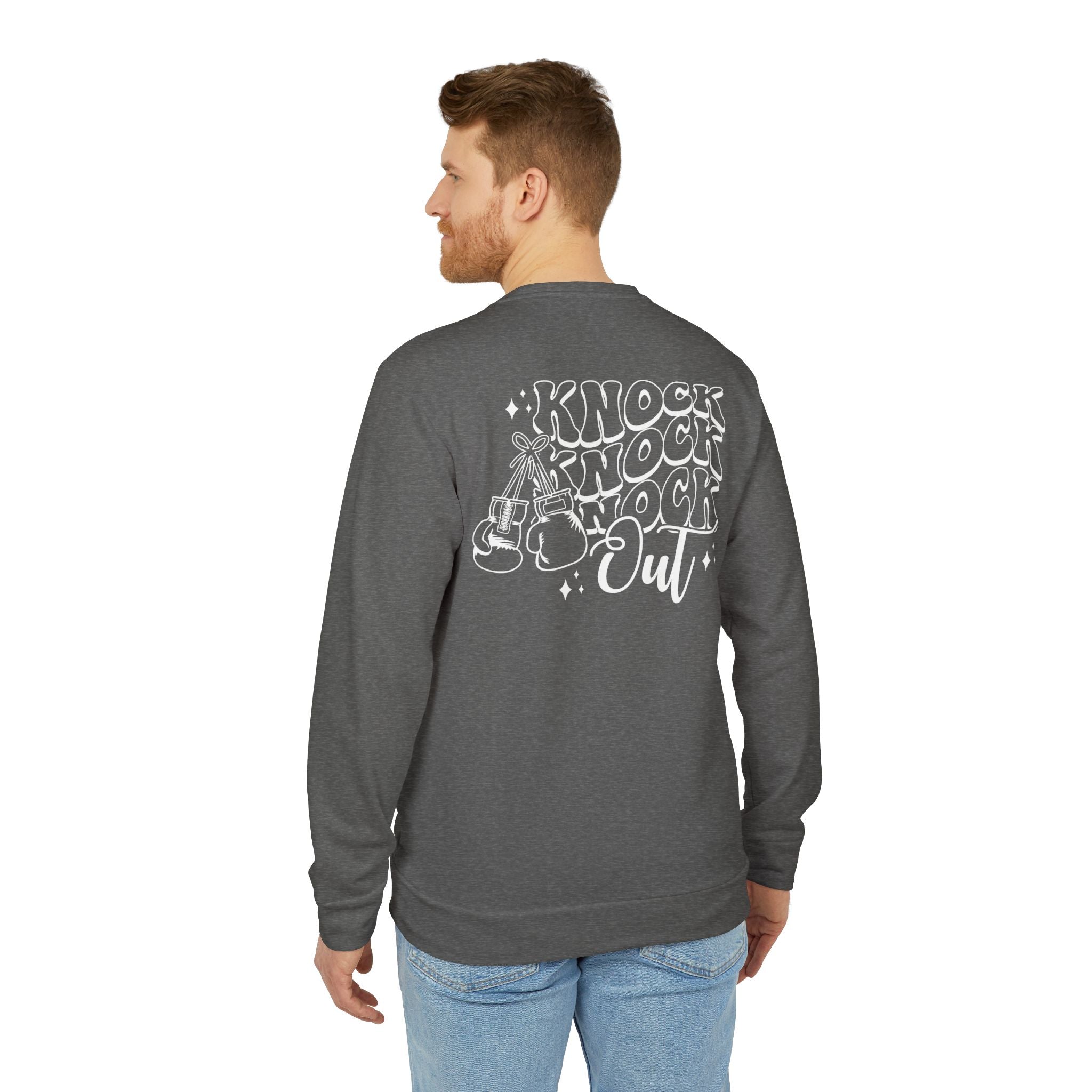 adidas Boxing Knockout Back Print Unisex Sweatshirt