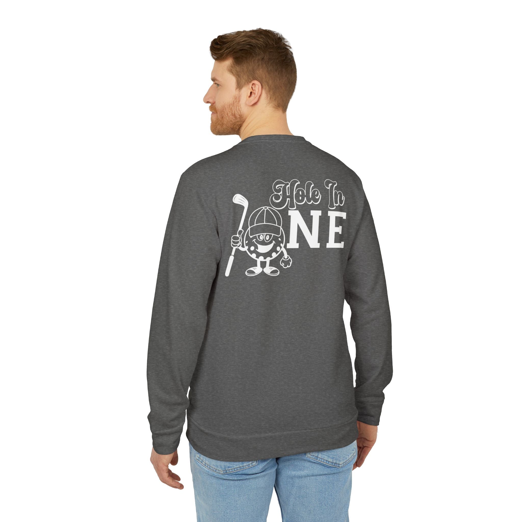 adidas Golf Hole in One Back Print Unisex Sweatshirt