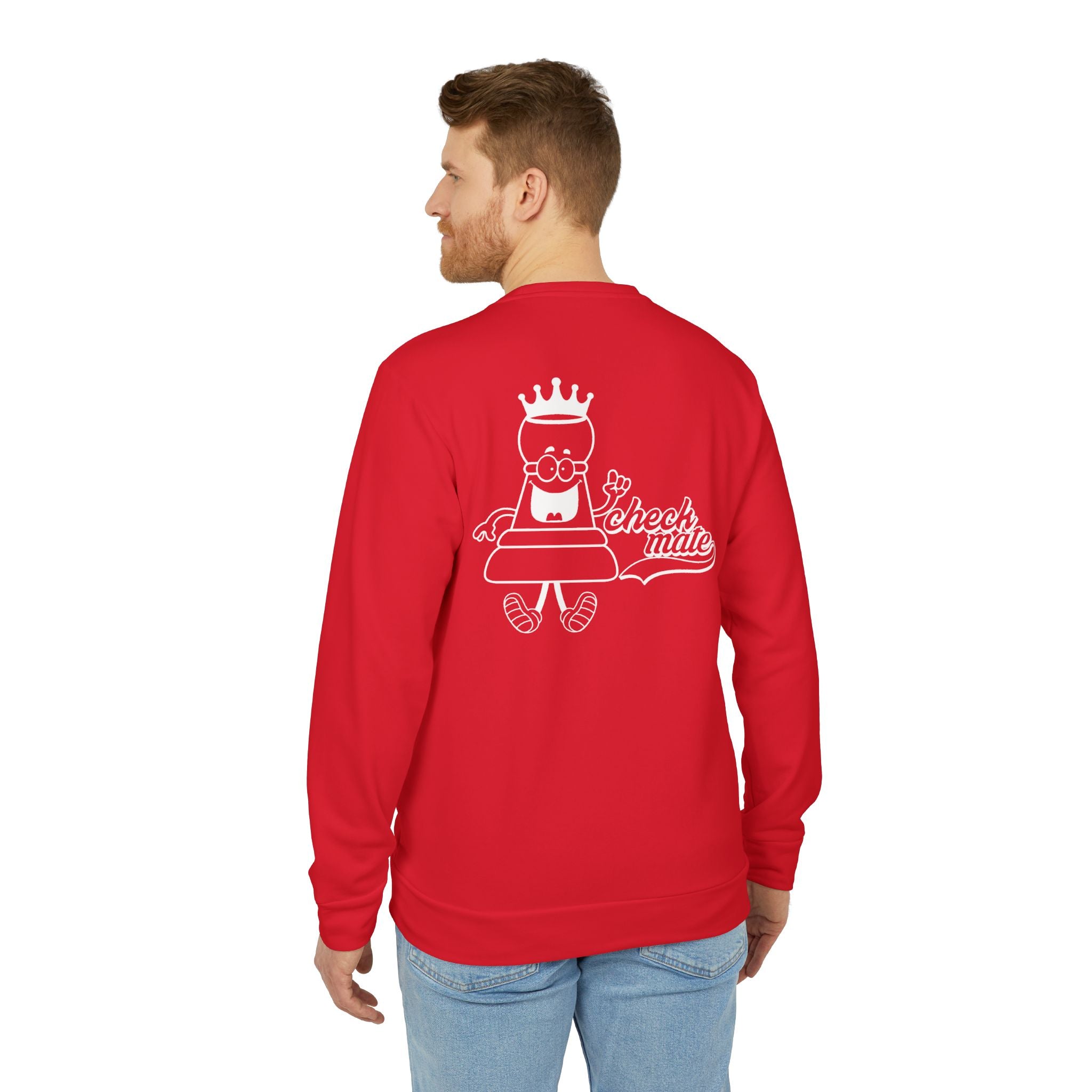 adidas Chess Checkmate Back Print Unisex Sweatshirt