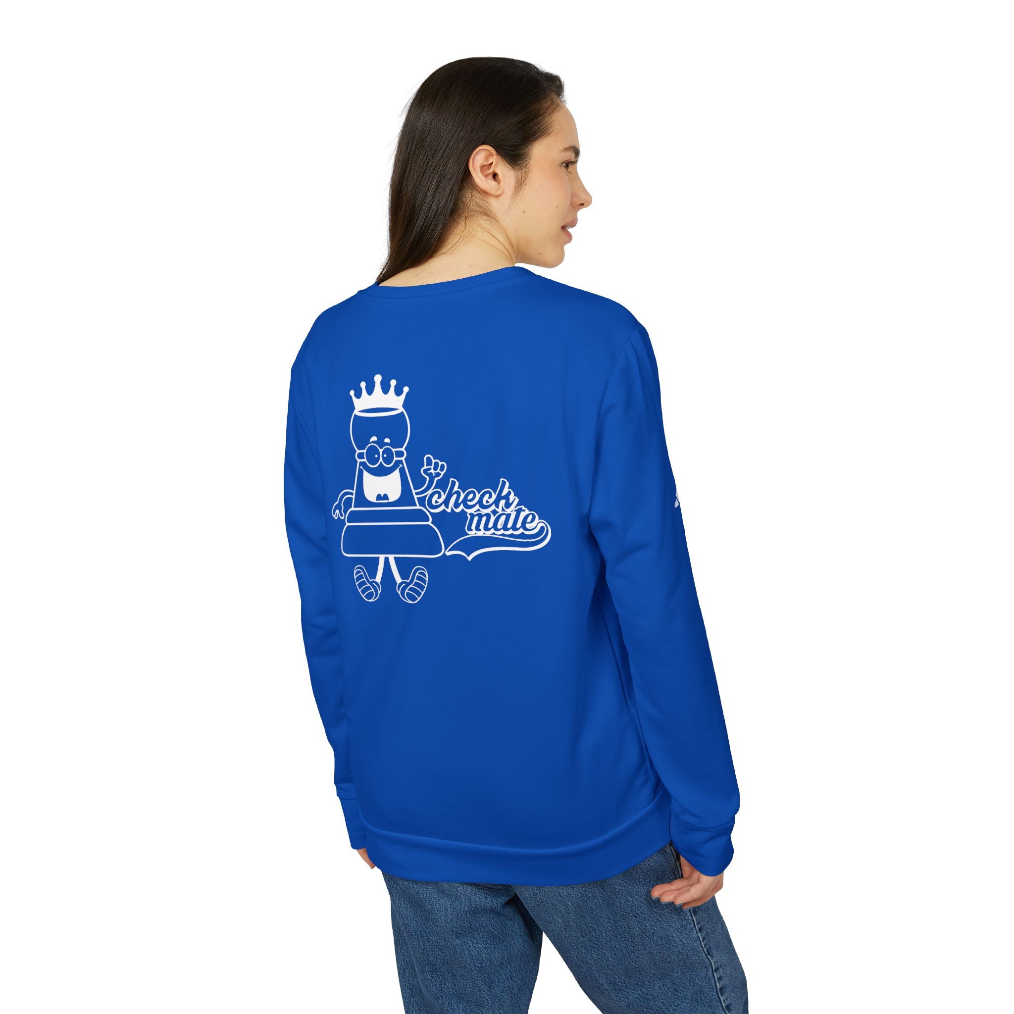 adidas Chess Checkmate Back Print Unisex Sweatshirt