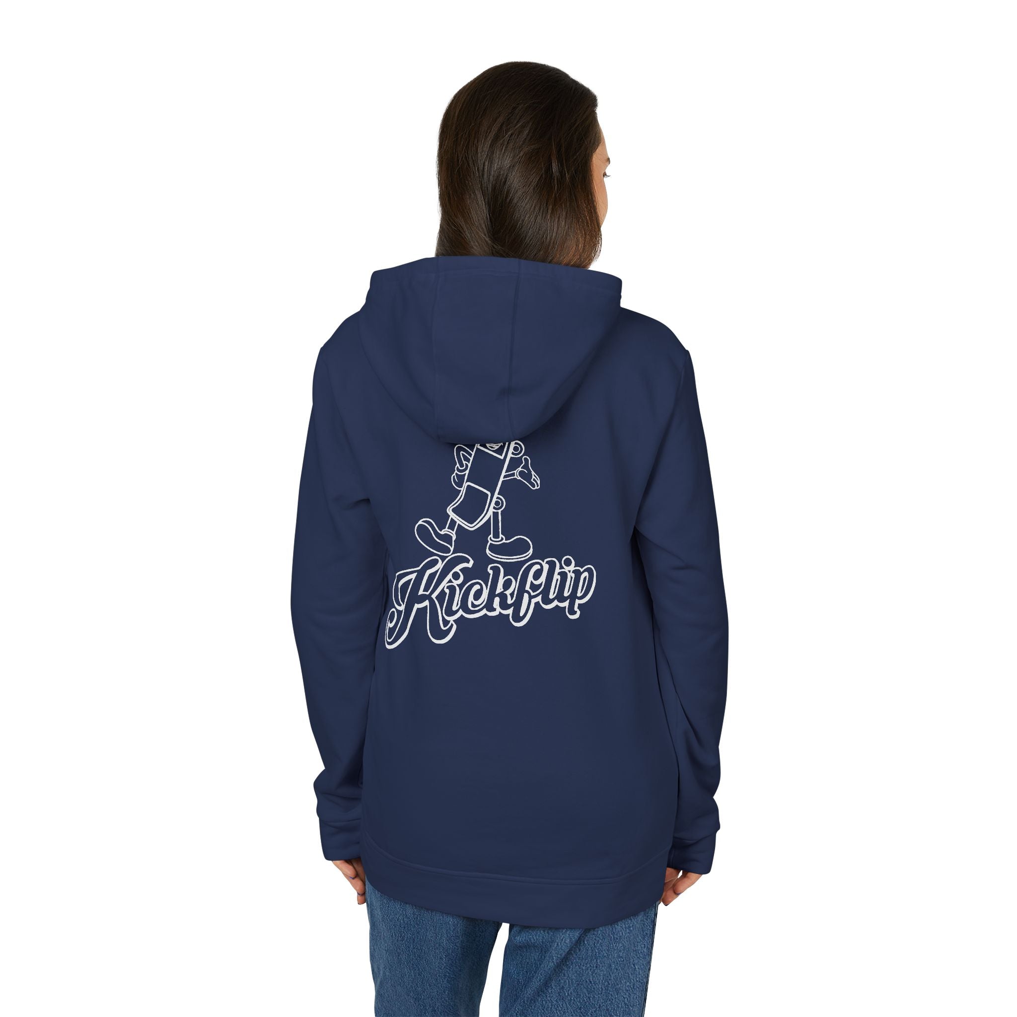 adidas Skateboarding Kick Flip Back Print Unisex Fleece Hoodie