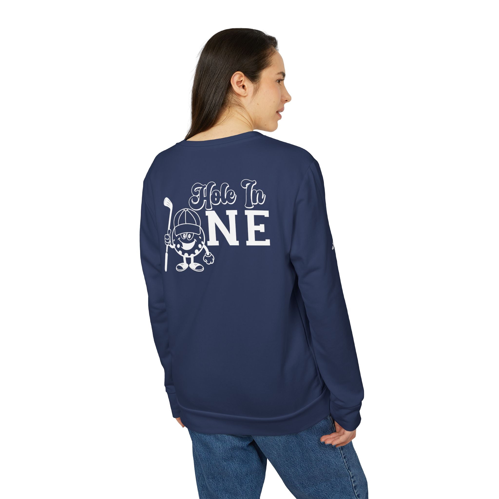 adidas Golf Hole in One Back Print Unisex Sweatshirt