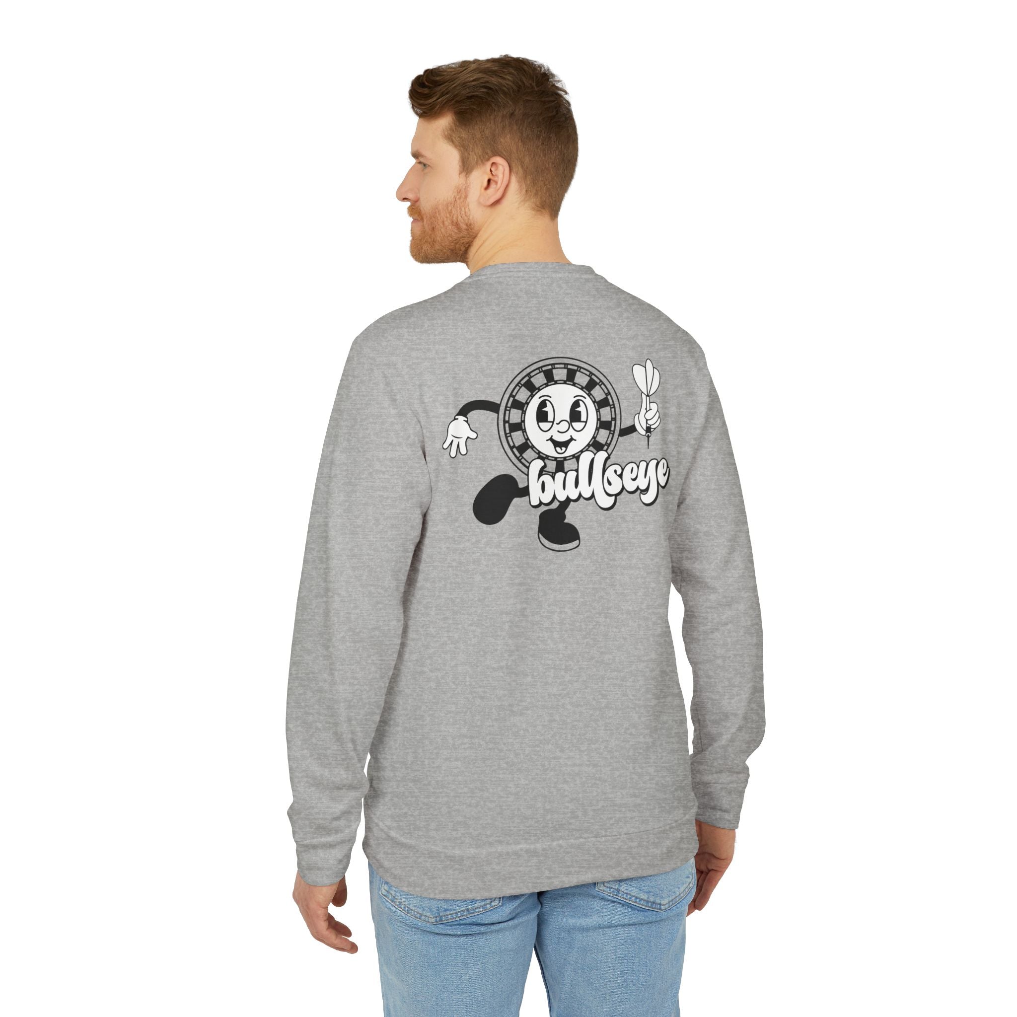 adidas Darts Bulls Eye Back Print Unisex Sweatshirt