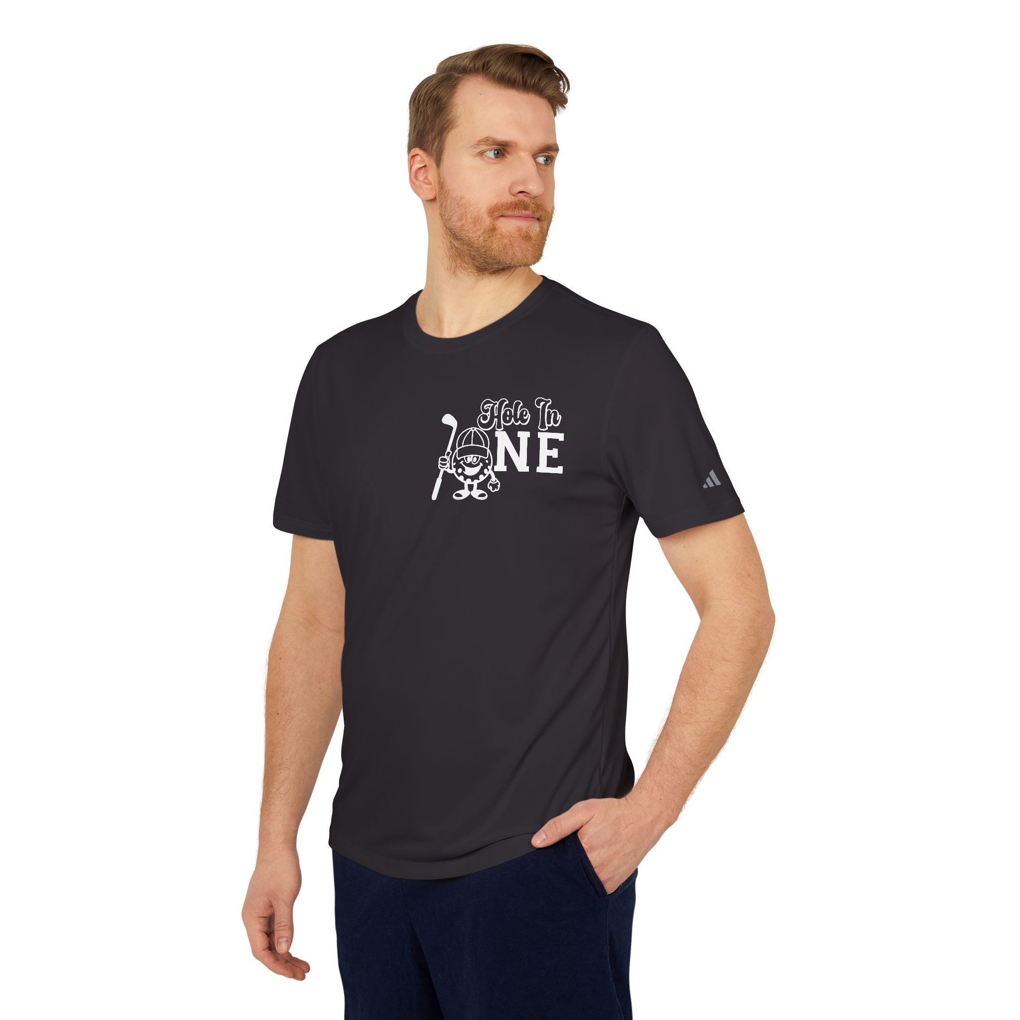 adidas Golf Hole In One Unisex Sport T-shirt